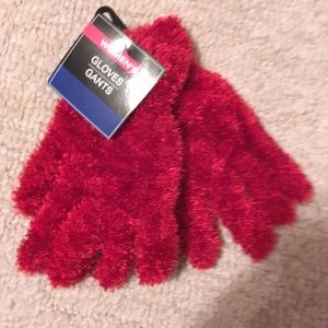 Red gloves